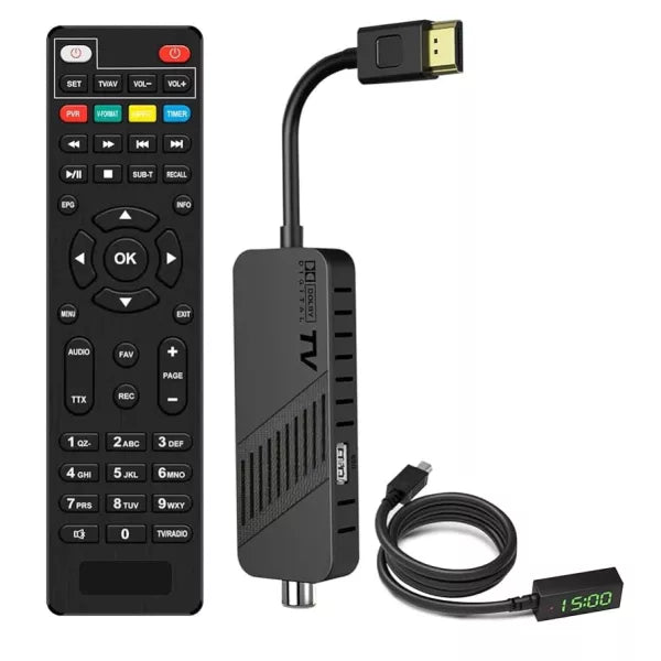 Leyf DVB-T2 Full HD 1080P Digital Terrestrial TV Decoder Receiver